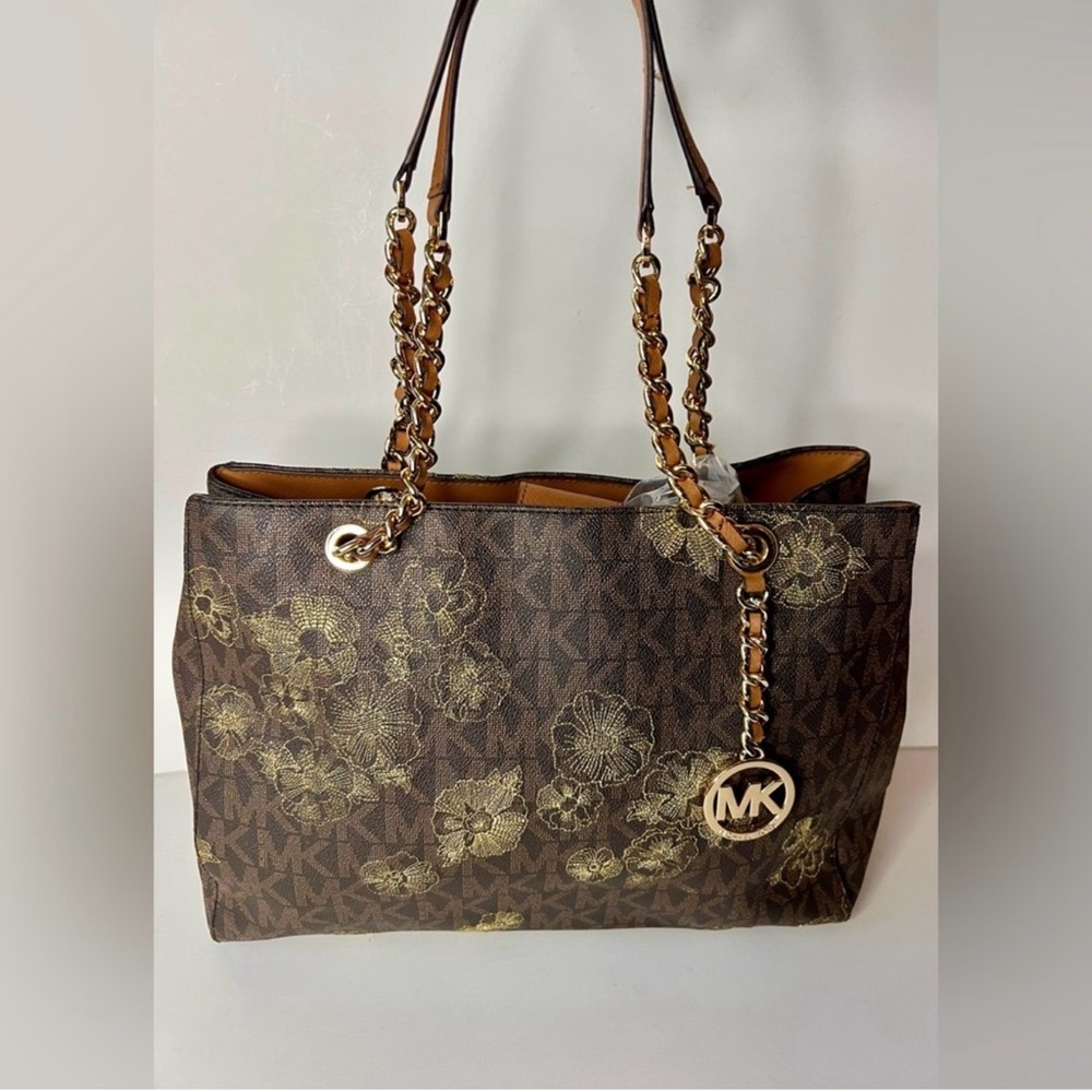 Like New Michael Kors Susanna Tote Embroidered Woman’s Bag Limited Edition”